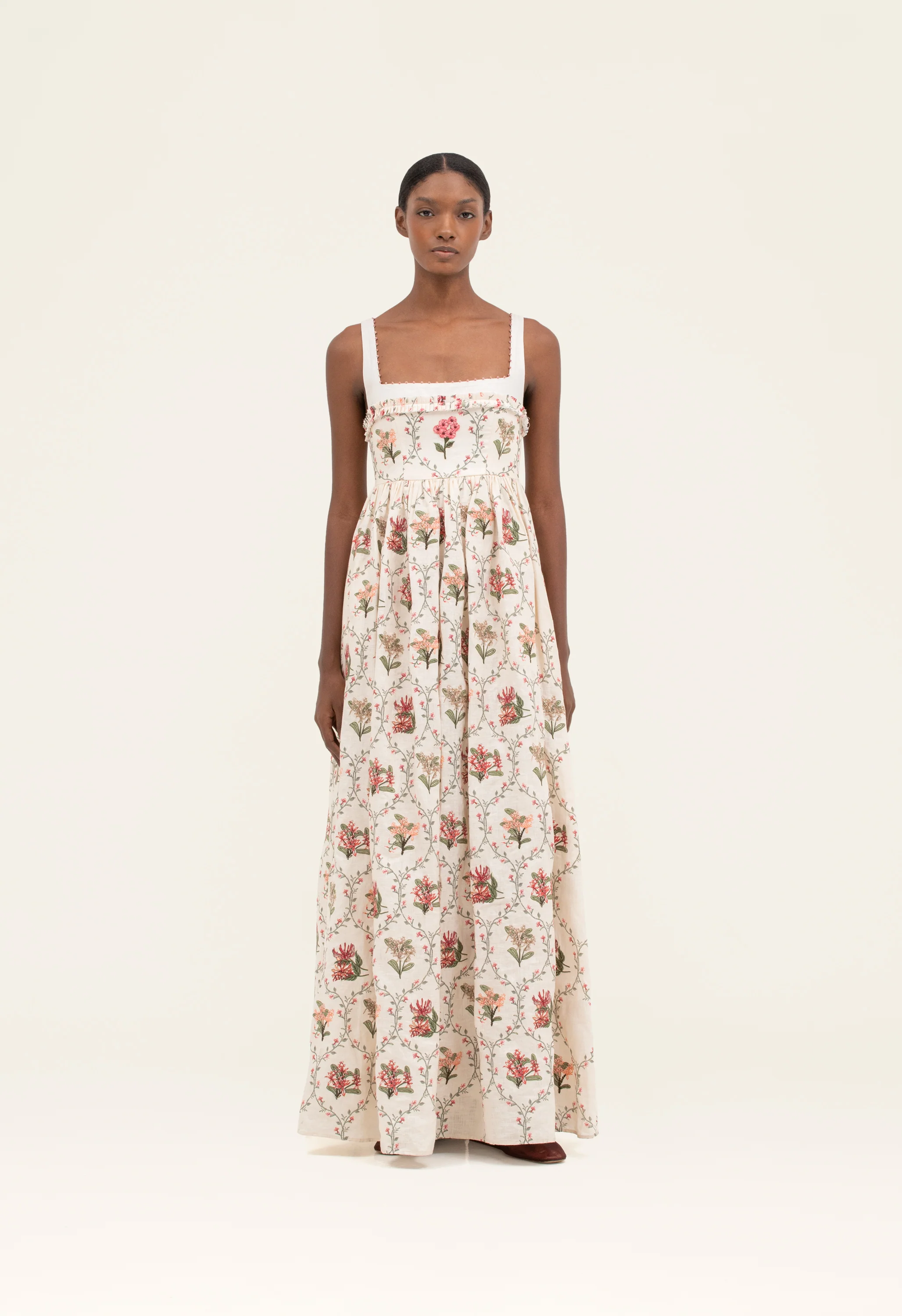 Barbara Orquidea Maxi Dress