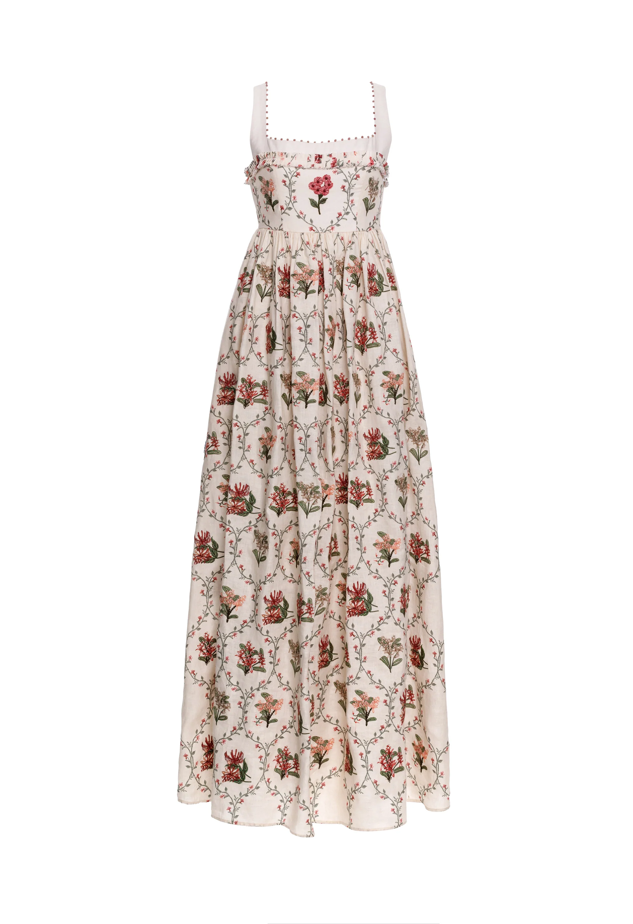Barbara Orquidea Maxi Dress - Image 6
