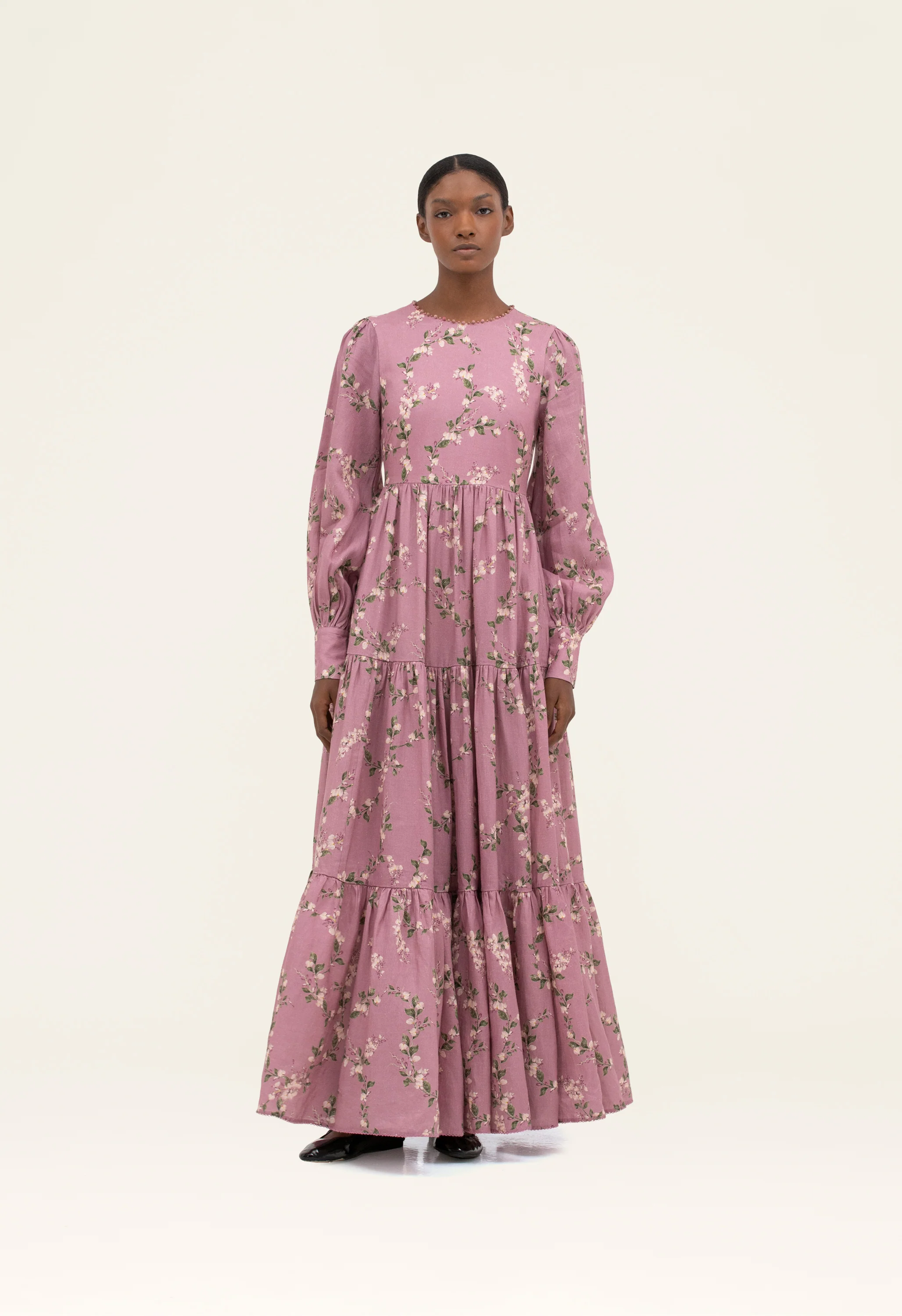 Nuez Wisteria Maxi Dress