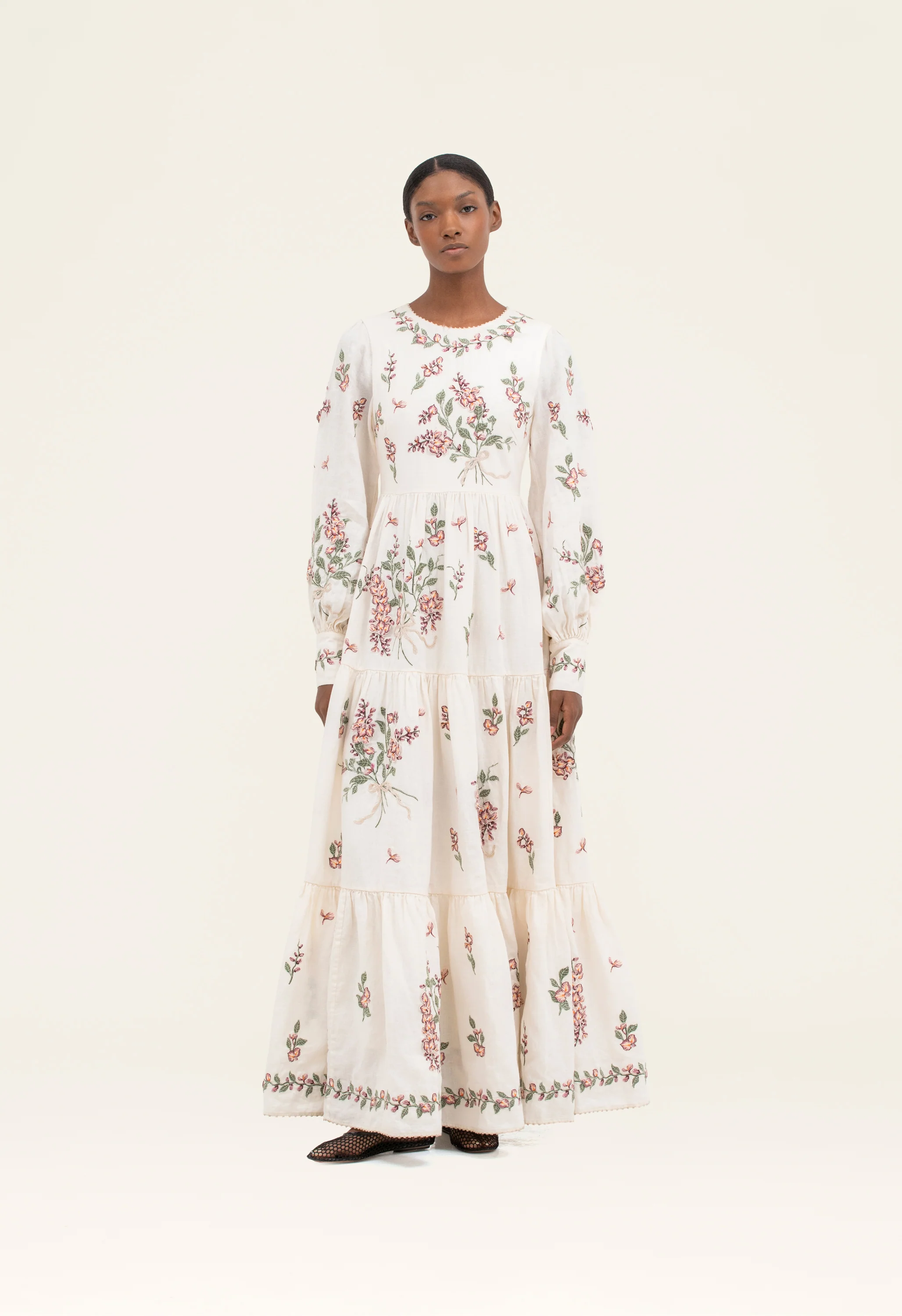Nuez Wisteria Maxi Dress