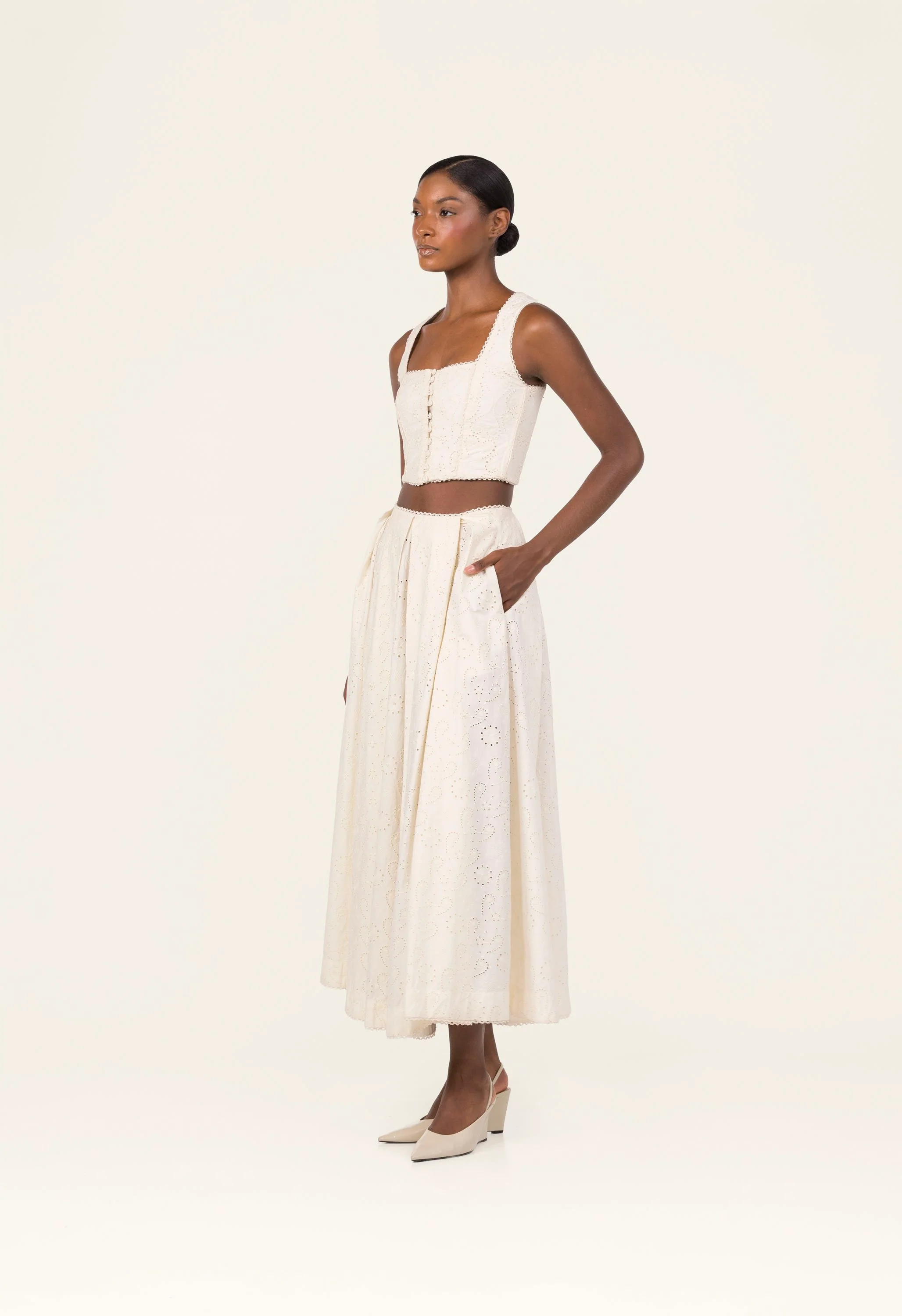 Cornalina Playa Cropped Top - Image 6