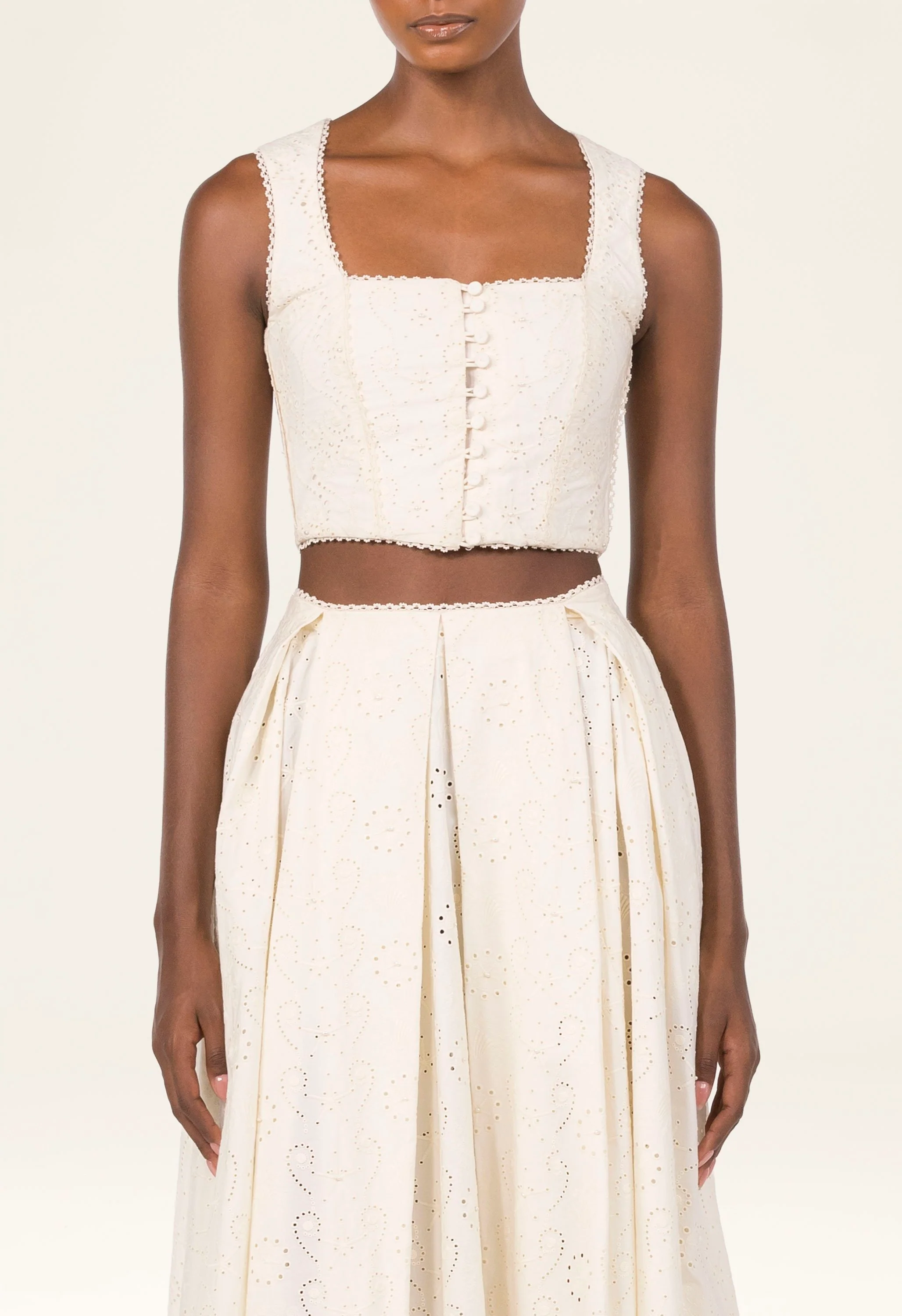 Cornalina Playa Cropped Top - Image 8