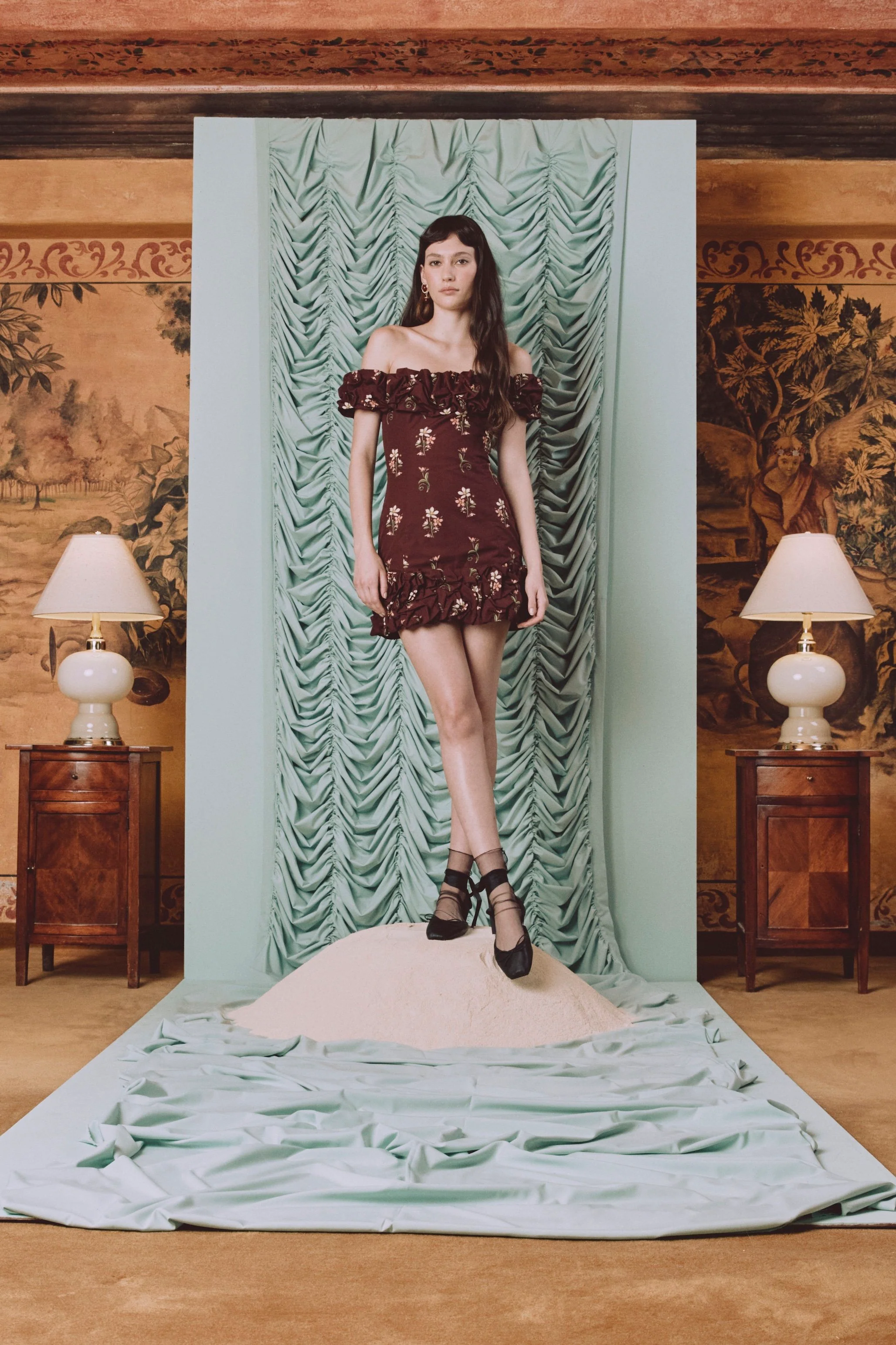 Jardin Noche Mini Dress - Image 2