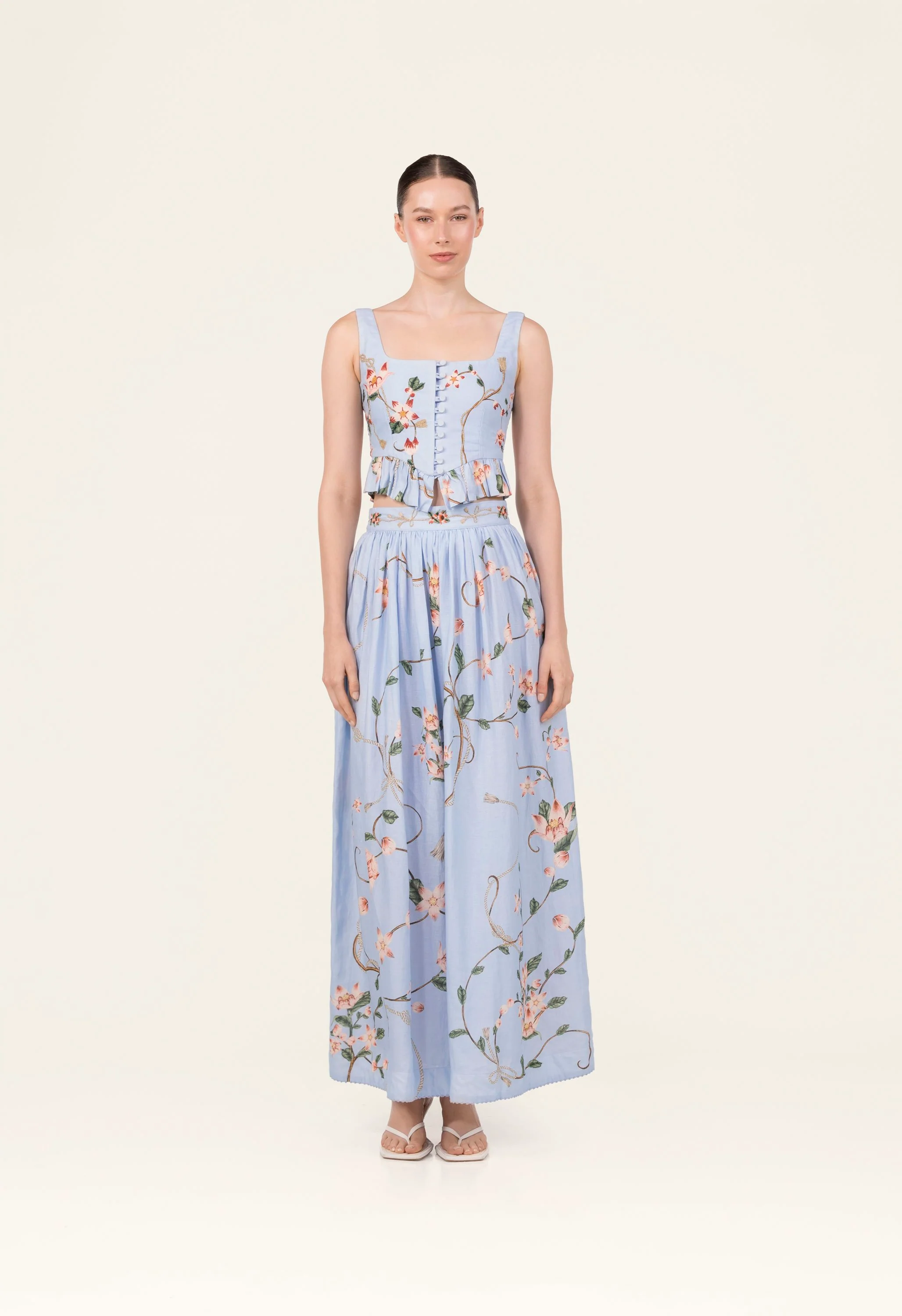 Tangelo Navegante Maxi Skirt - Image 5