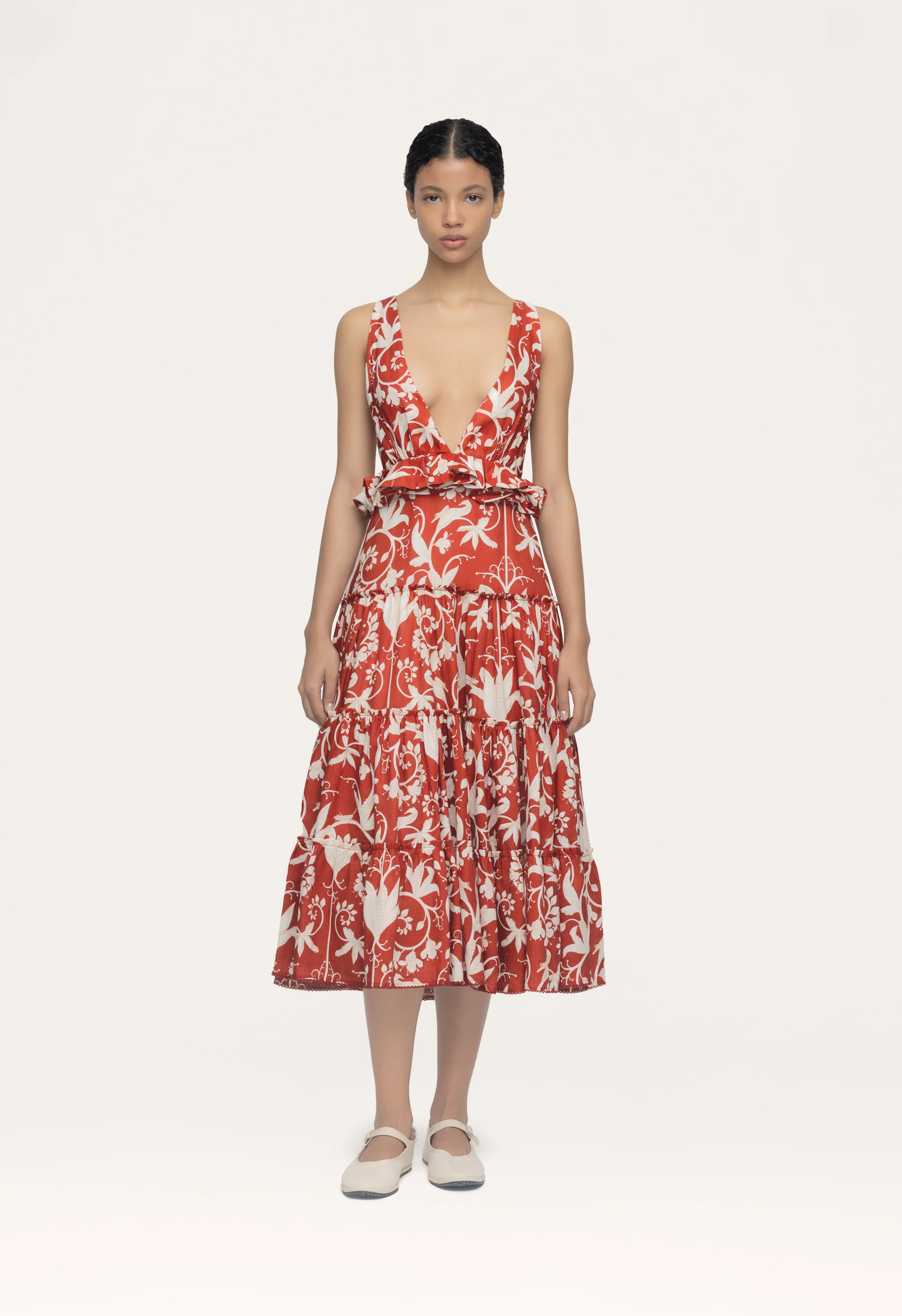 Lago Maiz Midi Dress