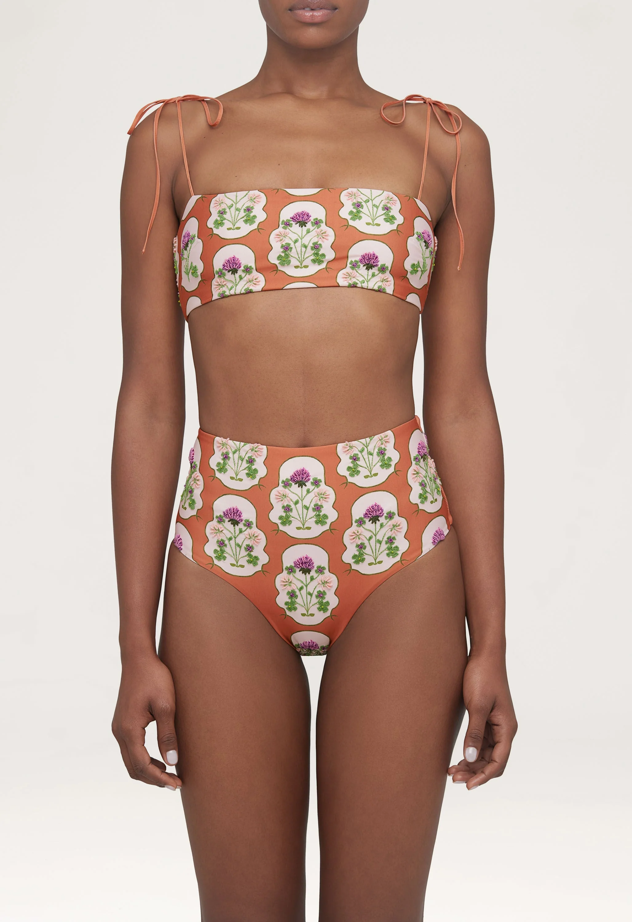 Magenta Trebol Bikini Bottom - Image 3