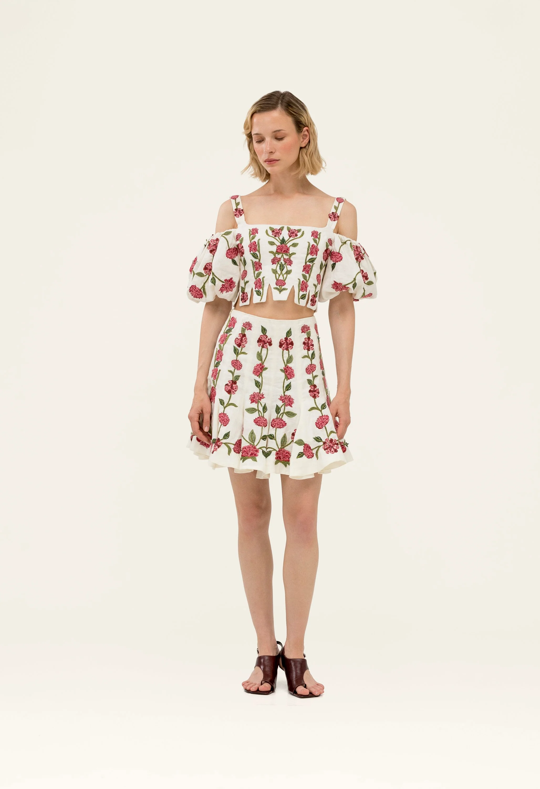 Epoca Quebrada Cropped Top