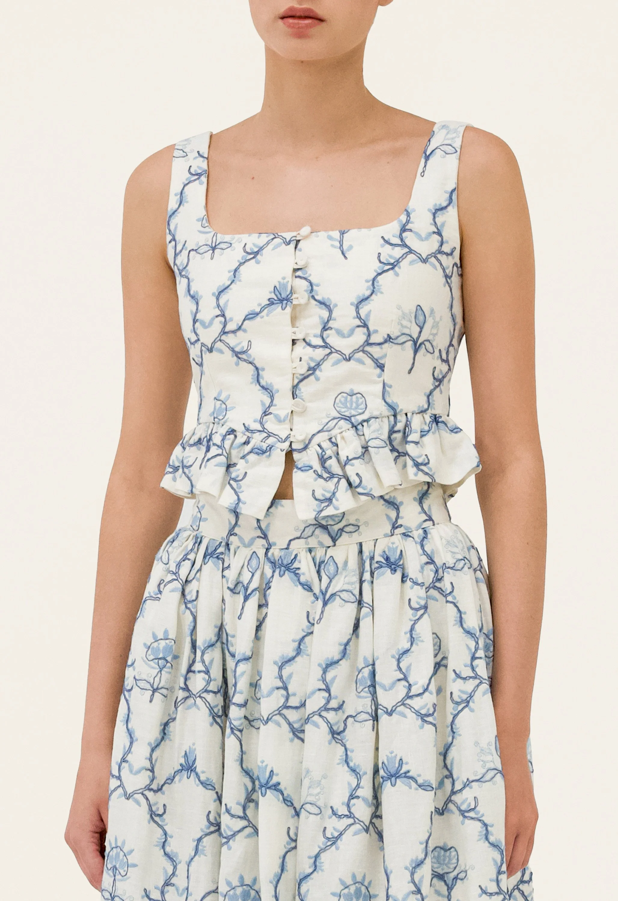 Eslabón Floritura Cropped Top - Image 5